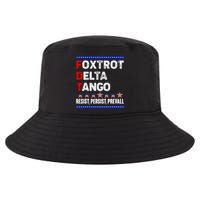 Foxtrot Delta Tango Resist Persist Prevail Cool Comfort Performance Bucket Hat