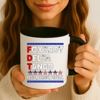 Foxtrot Delta Tango Resist Persist Prevail Mug