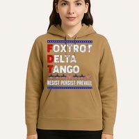 Foxtrot Delta Tango Resist Persist Prevail Hoodie