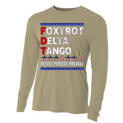 Foxtrot Delta Tango Resist Persist Prevail Cooling Performance Long Sleeve Crew