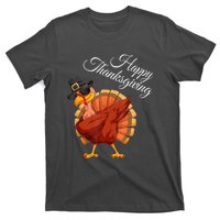 Funny Dabbing Turkey Happy Thanksgiving Gift T-Shirt