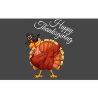 Funny Dabbing Turkey Happy Thanksgiving Gift Bumper Sticker