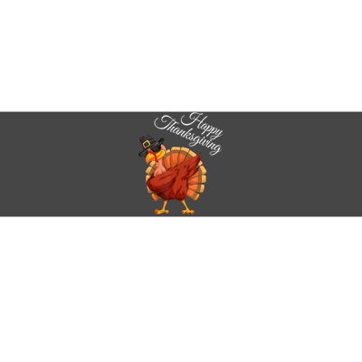 Funny Dabbing Turkey Happy Thanksgiving Gift Bumper Sticker