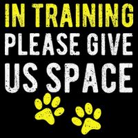 Funny Dog Trainer In Training Please Give Us Space Impact Tech Backpack
