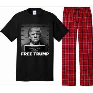 Free Donald Trump Mugshot Pajama Set