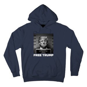 Free Donald Trump Mugshot Hoodie