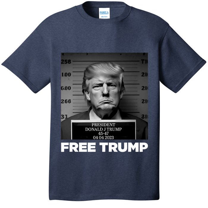 Free Donald Trump Mugshot T-Shirt