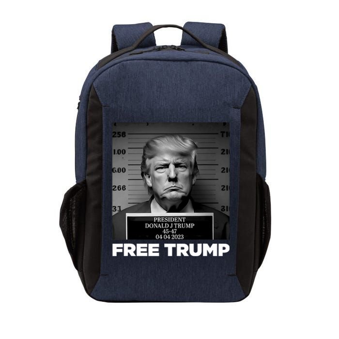 Free Donald Trump Mugshot Vector Backpack