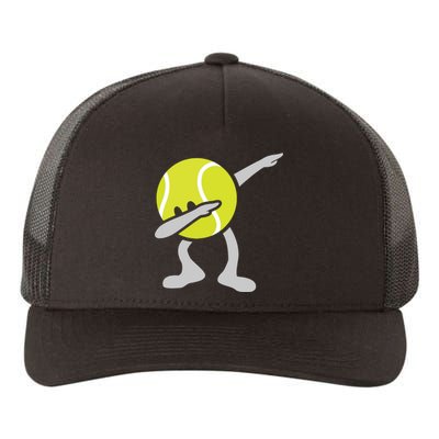 Funny Dabbing Tennis Ball Yupoong Adult 5-Panel Trucker Hat