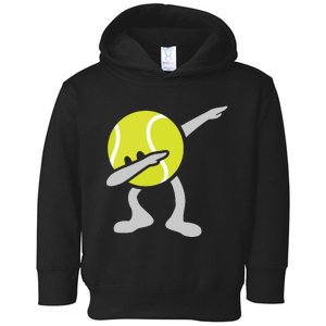 Funny Dabbing Tennis Ball Toddler Hoodie