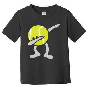 Funny Dabbing Tennis Ball Toddler T-Shirt