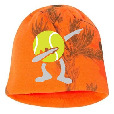 Funny Dabbing Tennis Ball Kati - Camo Knit Beanie