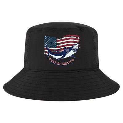 Foxtrot Delta Tango Shark Gulf Of Mexico Protest Cool Comfort Performance Bucket Hat