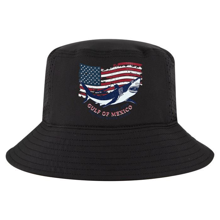 Foxtrot Delta Tango Shark Gulf Of Mexico Protest Cool Comfort Performance Bucket Hat