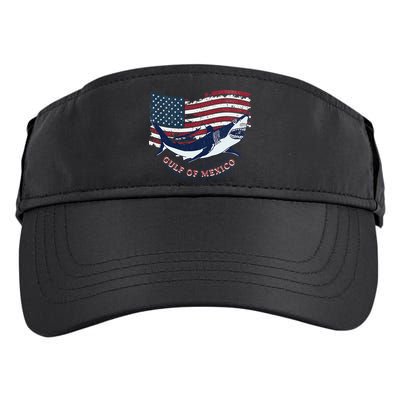 Foxtrot Delta Tango Shark Gulf Of Mexico Protest Adult Drive Performance Visor