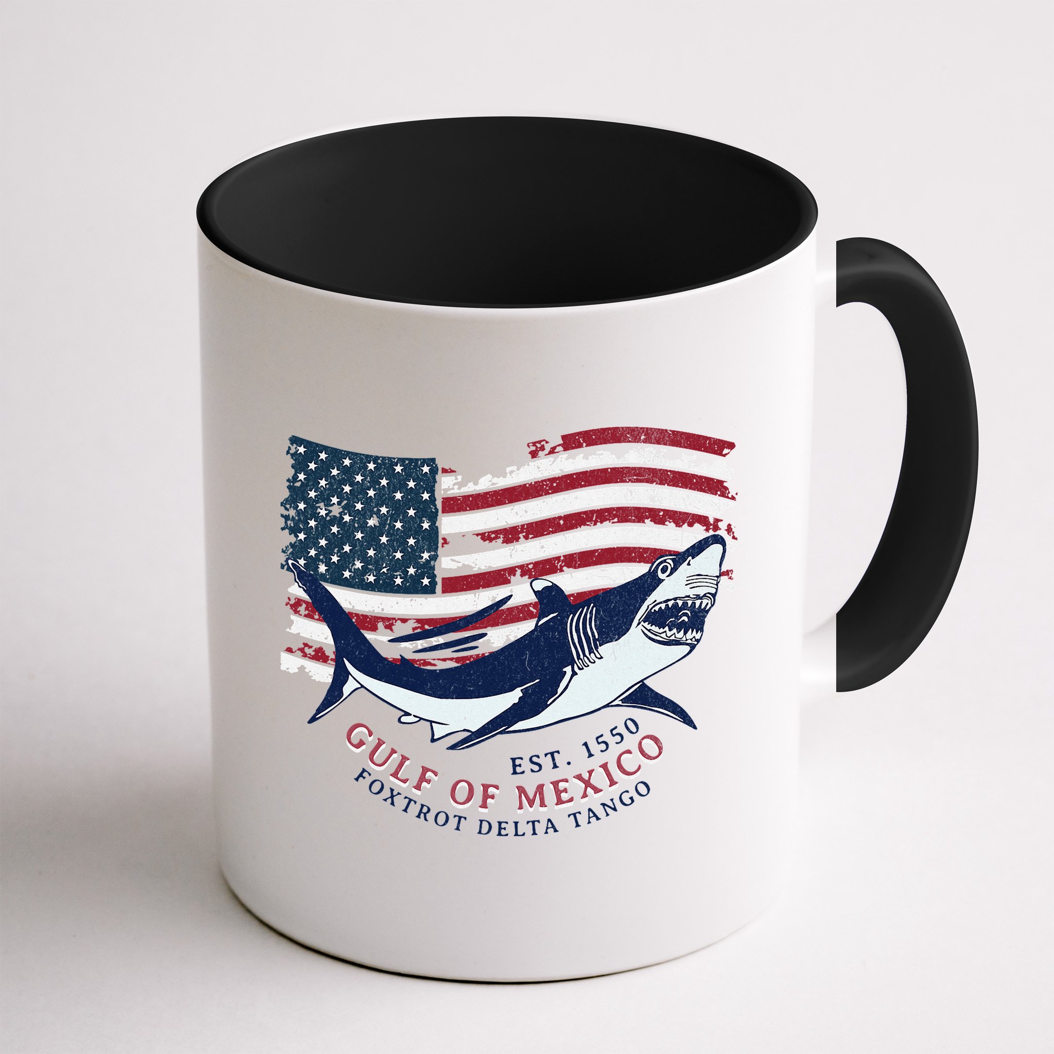 Foxtrot Delta Tango Shark Gulf Of Mexico Protest Mug