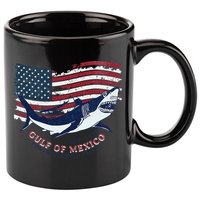 Foxtrot Delta Tango Shark Gulf Of Mexico Protest 11oz C Handle Ceramic Mug