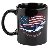 Foxtrot Delta Tango Shark Gulf Of Mexico Protest 11oz C Handle Ceramic Mug