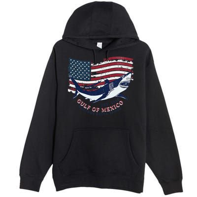 Foxtrot Delta Tango Shark Gulf Of Mexico Protest Premium Pullover Hoodie