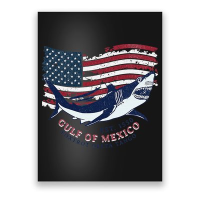 Foxtrot Delta Tango Shark Gulf Of Mexico Protest Poster