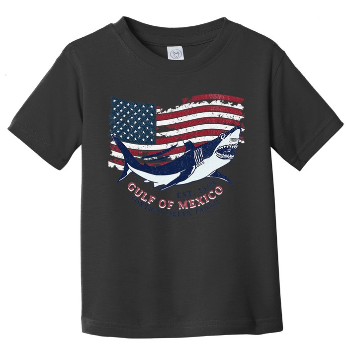 Foxtrot Delta Tango Shark Gulf Of Mexico Protest Toddler T-Shirt