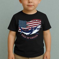 Foxtrot Delta Tango Shark Gulf Of Mexico Protest Toddler T-Shirt