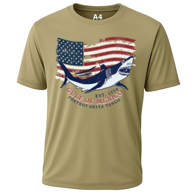 Foxtrot Delta Tango Shark Gulf Of Mexico Protest Performance Shirt