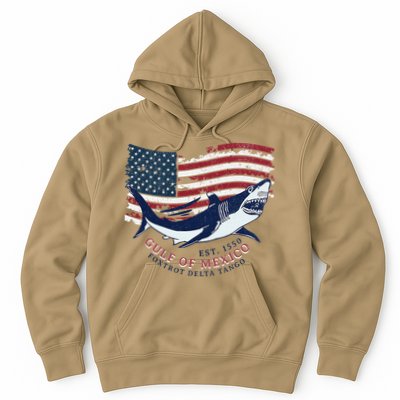 Foxtrot Delta Tango Shark Gulf Of Mexico Protest Hoodie