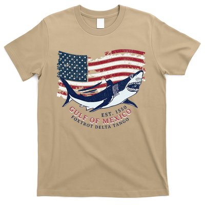 Foxtrot Delta Tango Shark Gulf Of Mexico Protest T-Shirt