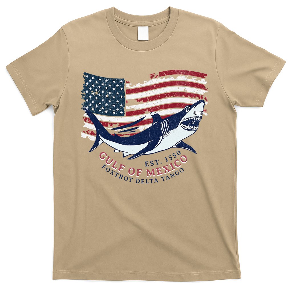 Foxtrot Delta Tango Shark Gulf Of Mexico Protest T-Shirt