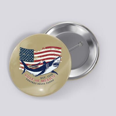 Foxtrot Delta Tango Shark Gulf Of Mexico Protest Button