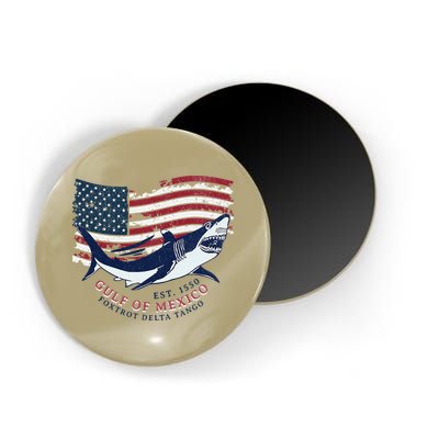 Foxtrot Delta Tango Shark Gulf Of Mexico Protest Magnet