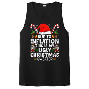 Funny Due to Inflation This is My Ugly Sweater For Christmas  PosiCharge Competitor Tank