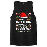 Funny Due to Inflation This is My Ugly Sweater For Christmas  PosiCharge Competitor Tank