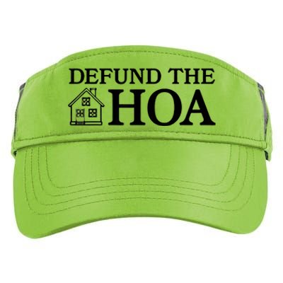 Funny Defund The Hoa Adult Drive Performance Visor