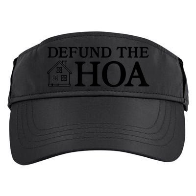 Funny Defund The Hoa Adult Drive Performance Visor