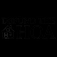 Funny Defund The Hoa Drawstring Bag
