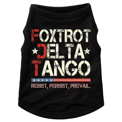 Foxtrots Delta Tangos Funny Foxtrots Delta Tangos Doggie Tank