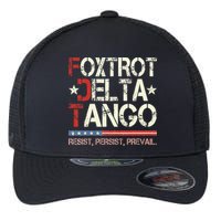 Foxtrots Delta Tangos Funny Foxtrots Delta Tangos Flexfit Unipanel Trucker Cap