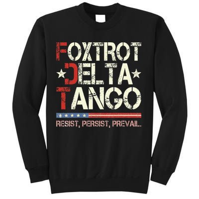 Foxtrots Delta Tangos Funny Foxtrots Delta Tangos Sweatshirt