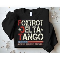 Foxtrots Delta Tangos Funny Foxtrots Delta Tangos Sweatshirt