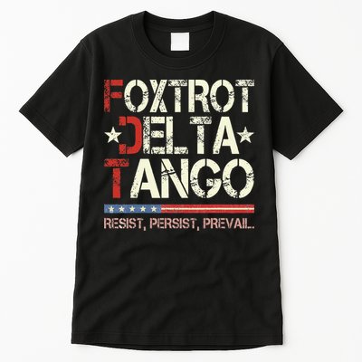 Foxtrots Delta Tangos Funny Foxtrots Delta Tangos Tall T-Shirt