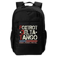 Foxtrots Delta Tangos Funny Foxtrots Delta Tangos Backpack