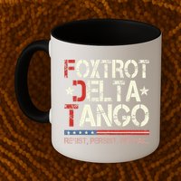 Foxtrots Delta Tangos Funny Foxtrots Delta Tangos Mug
