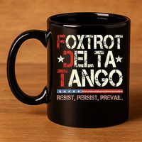 Foxtrots Delta Tangos Funny Foxtrots Delta Tangos 11oz C Handle Ceramic Mug