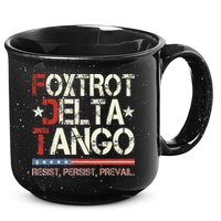 Foxtrots Delta Tangos Funny Foxtrots Delta Tangos 15oz Campfire Ceramic Mug