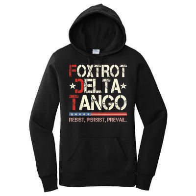 Foxtrots Delta Tangos Funny Foxtrots Delta Tangos Women's Pullover Hoodie