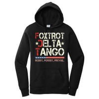 Foxtrots Delta Tangos Funny Foxtrots Delta Tangos Women's Pullover Hoodie