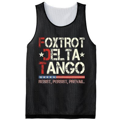 Foxtrots Delta Tangos Funny Foxtrots Delta Tangos Mesh Reversible Basketball Jersey Tank