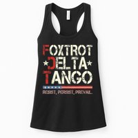 Foxtrots Delta Tangos Funny Foxtrots Delta Tangos Womens Tank Top